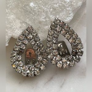 Vintage S.G. D’Or French Shoe Clips / Sparkly ✨ Rhinestone Shoe or Lapel Clips